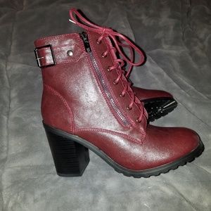 2 For $40 BN Bordeaux Just Fab Booties!